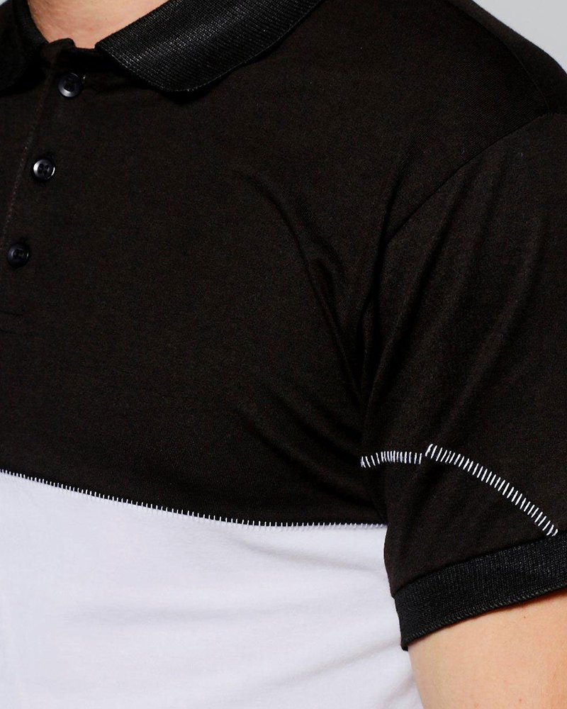 Chain Stitch Polo Shirt - Image 3