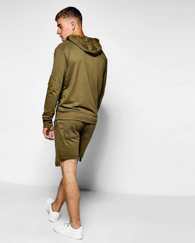 Hooded-Biker-Short-Tracksuit