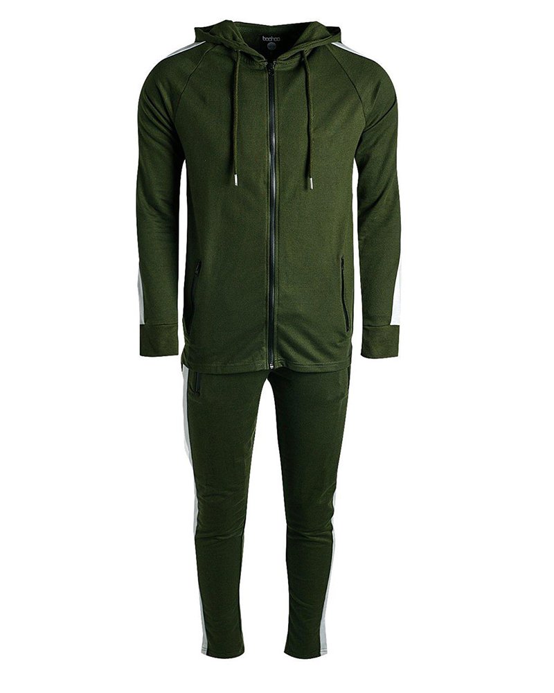 Cut & Sew Muscle Tracksuit - Image 3