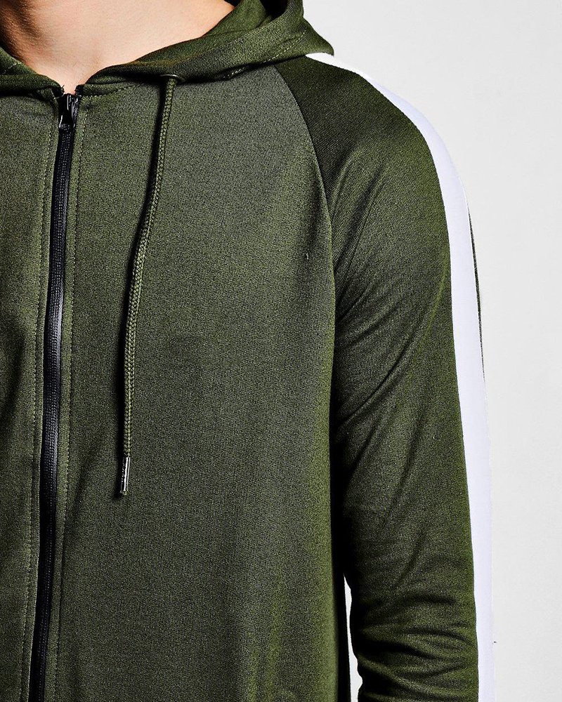 Cut & Sew Muscle Tracksuit - Image 4