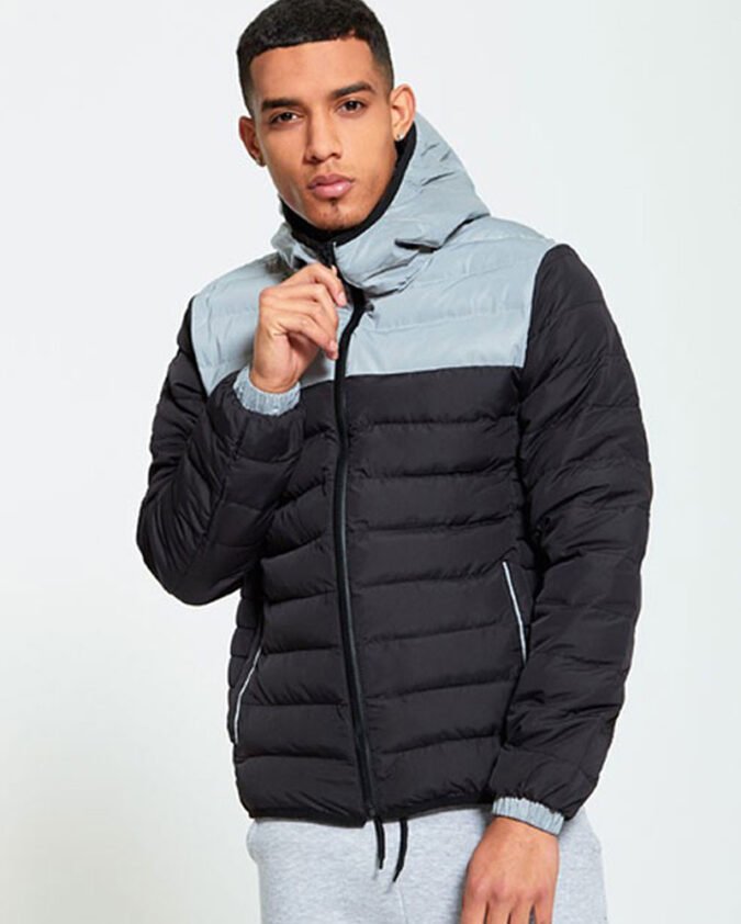 BLACK-BUBBLE-COAT-WITH-GREY-REFLECTIVE-PANEL-R1-9650