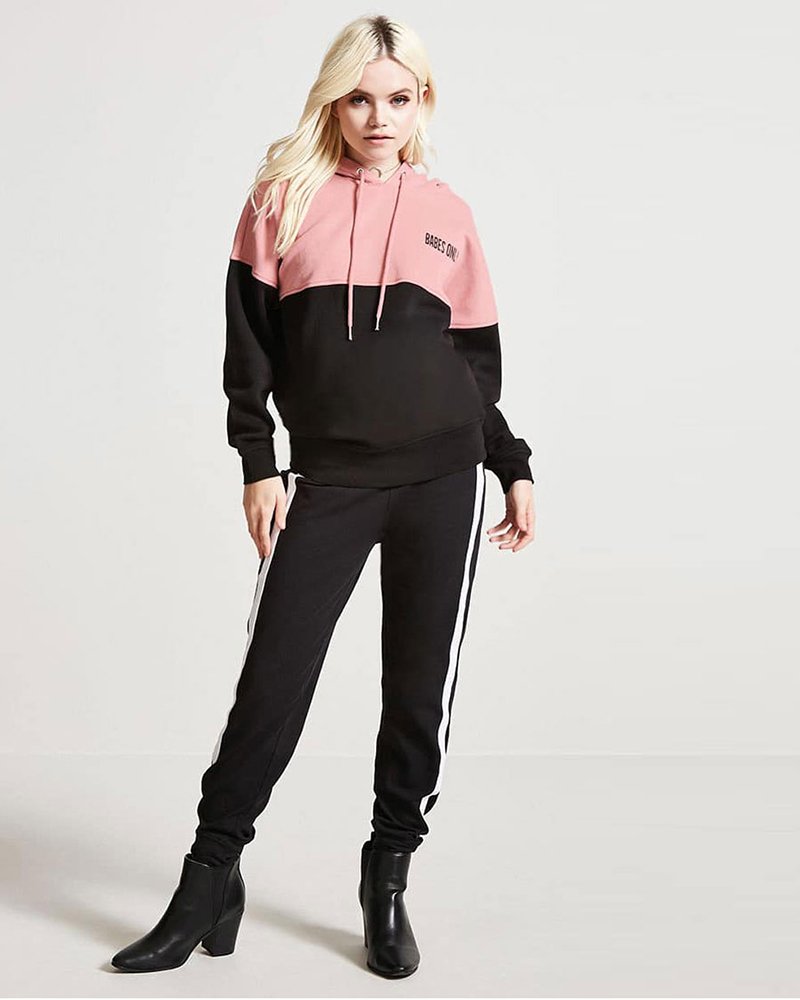 Babes Only Colorblock Hoodie - Image 4