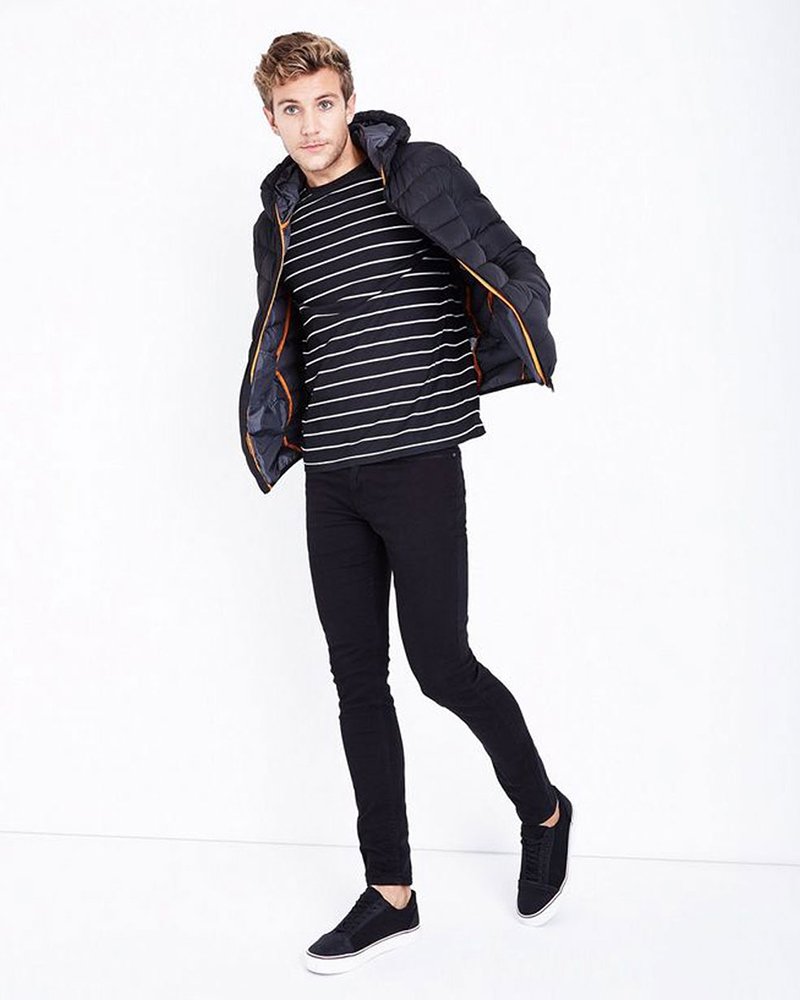 Black Puffer Jacket - Image 3
