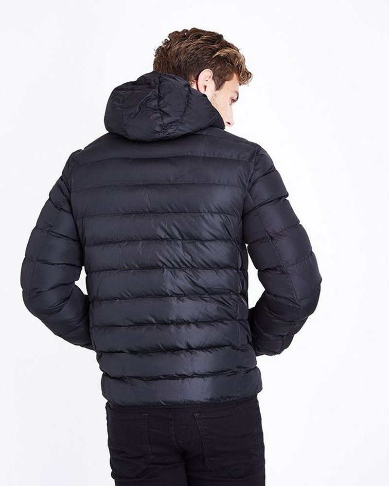 Black Puffer Jacket - Image 2