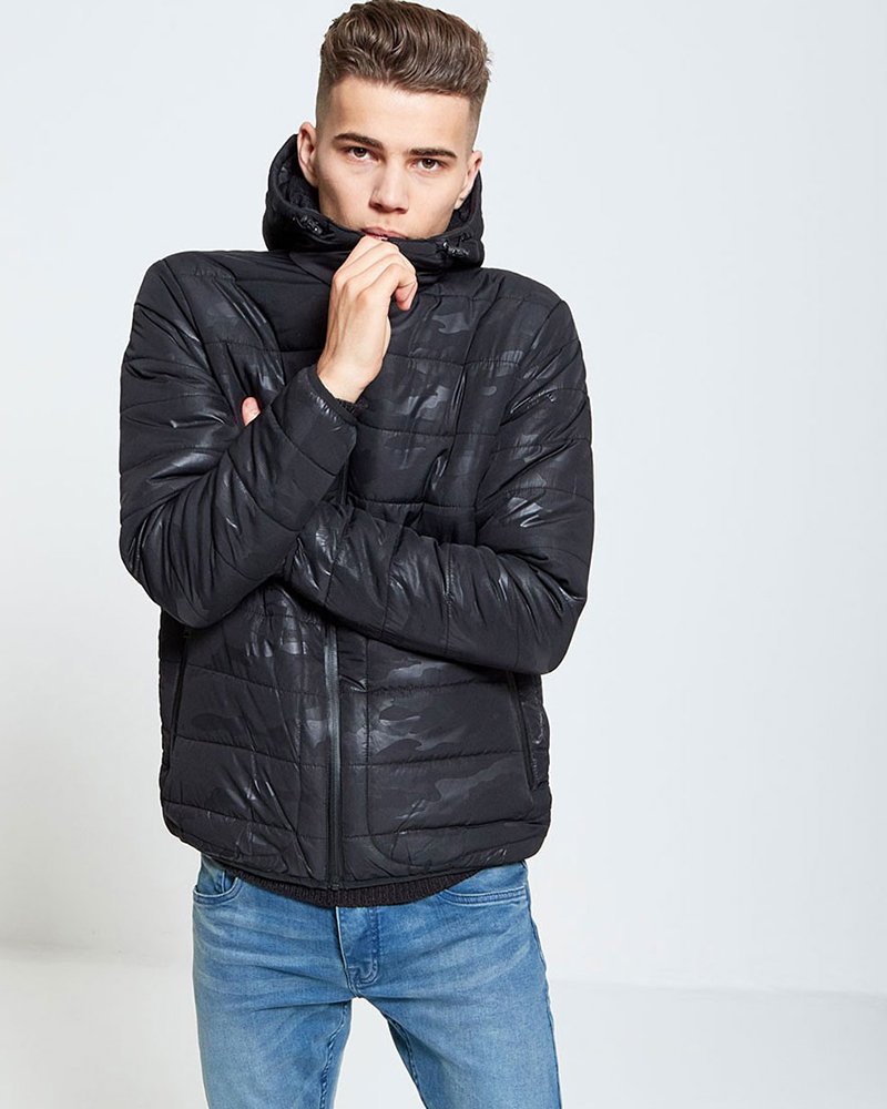 CAMOUFLAGE PUFFER JACKET - Image 3
