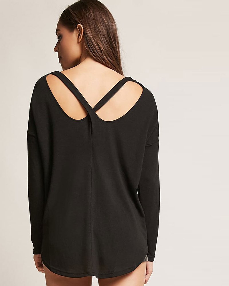Caged Knit Pocket Pullover - Image 2