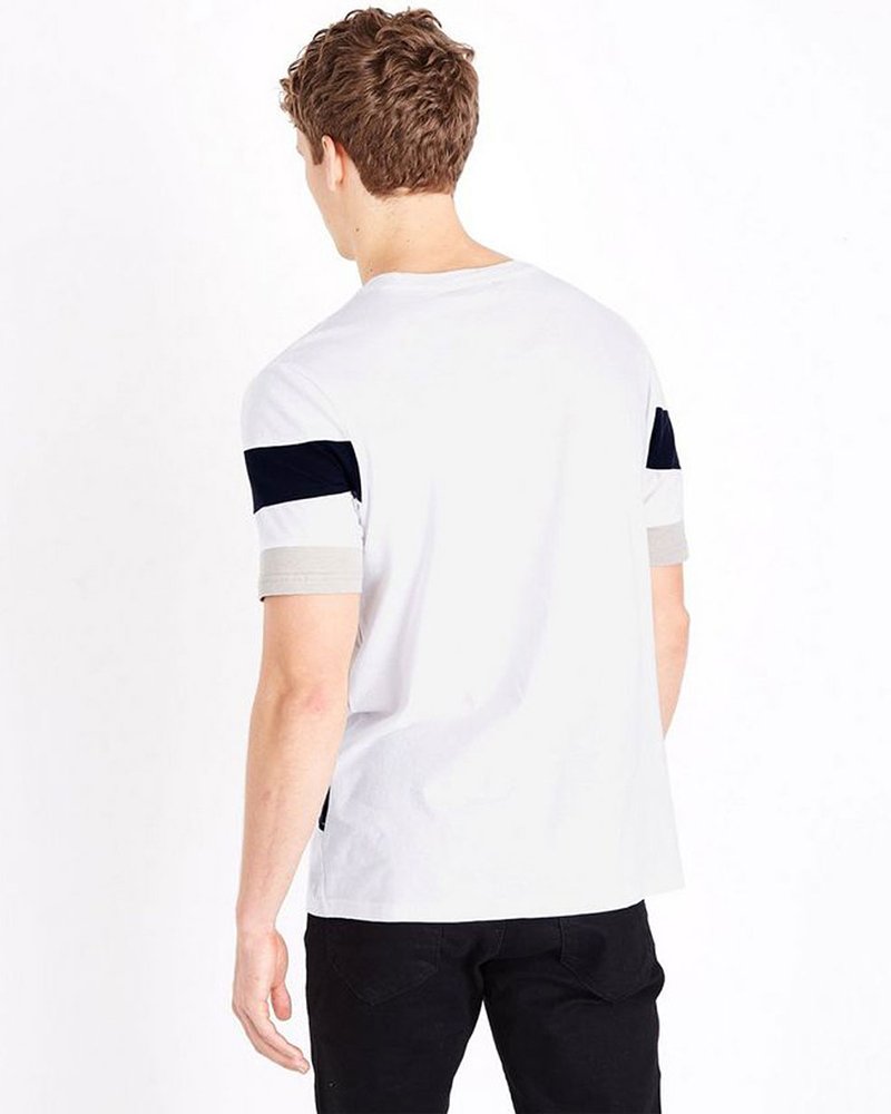 Camel Block Stripe T-Shirt - Image 2
