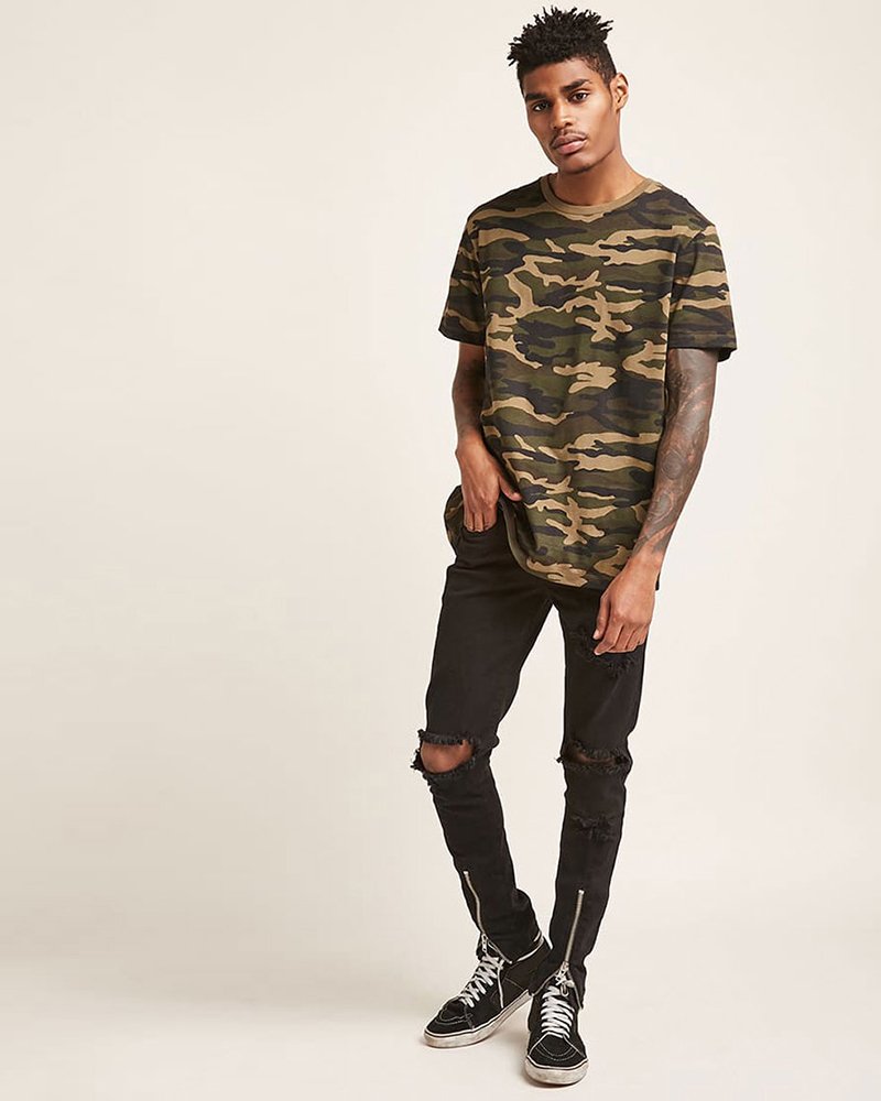 Camo Print Tee - Image 5