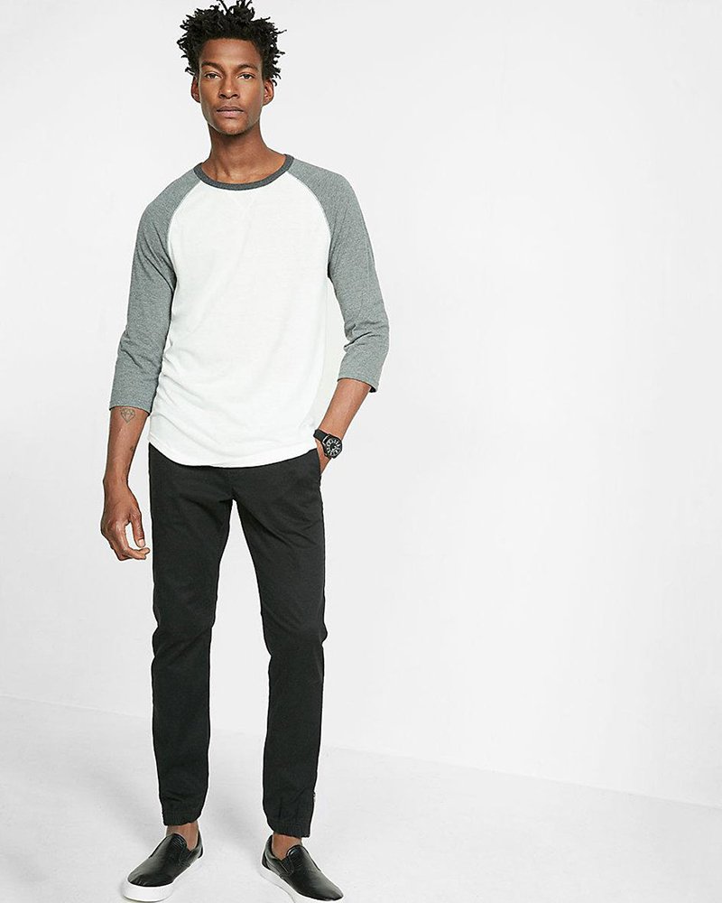 Color Block Baseball Tee - Image 2