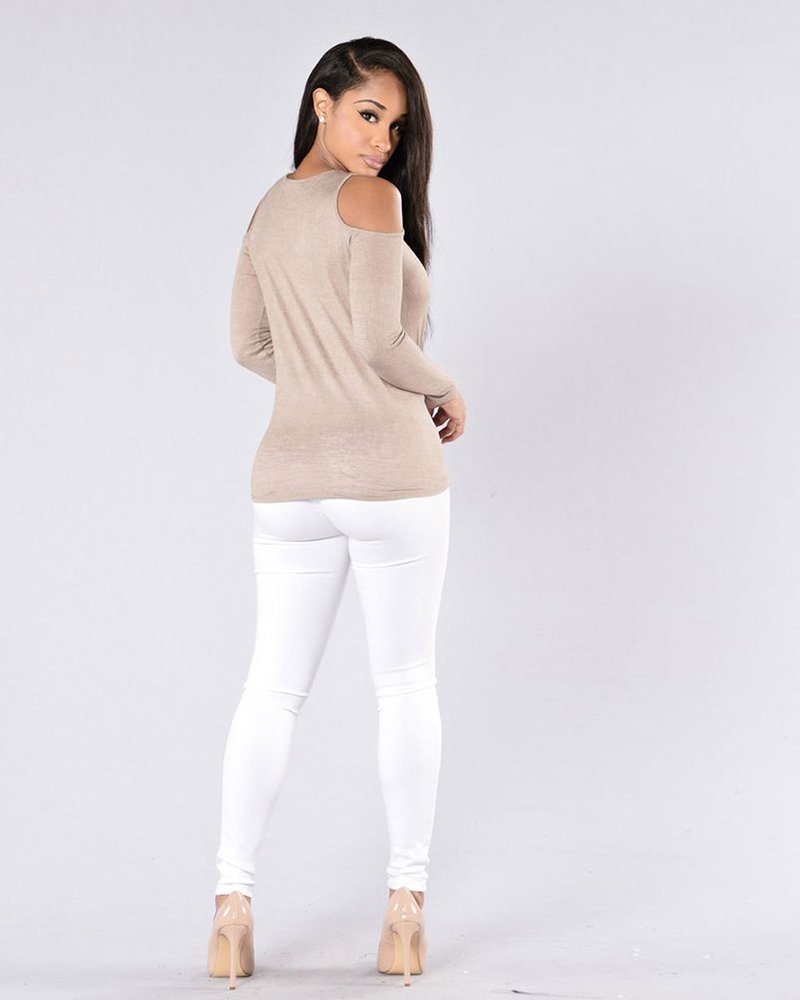 Cut It Off Top Mocha - Image 3