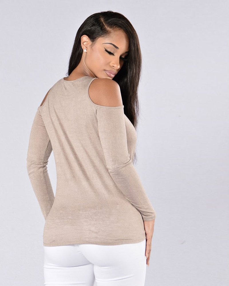 Cut It Off Top Mocha - Image 2