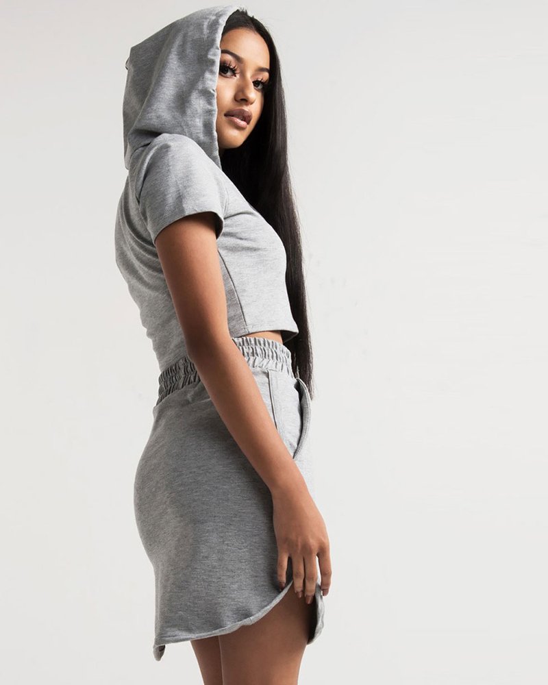 FIGURE IT OUT CROPPED HOODIE - Image 3