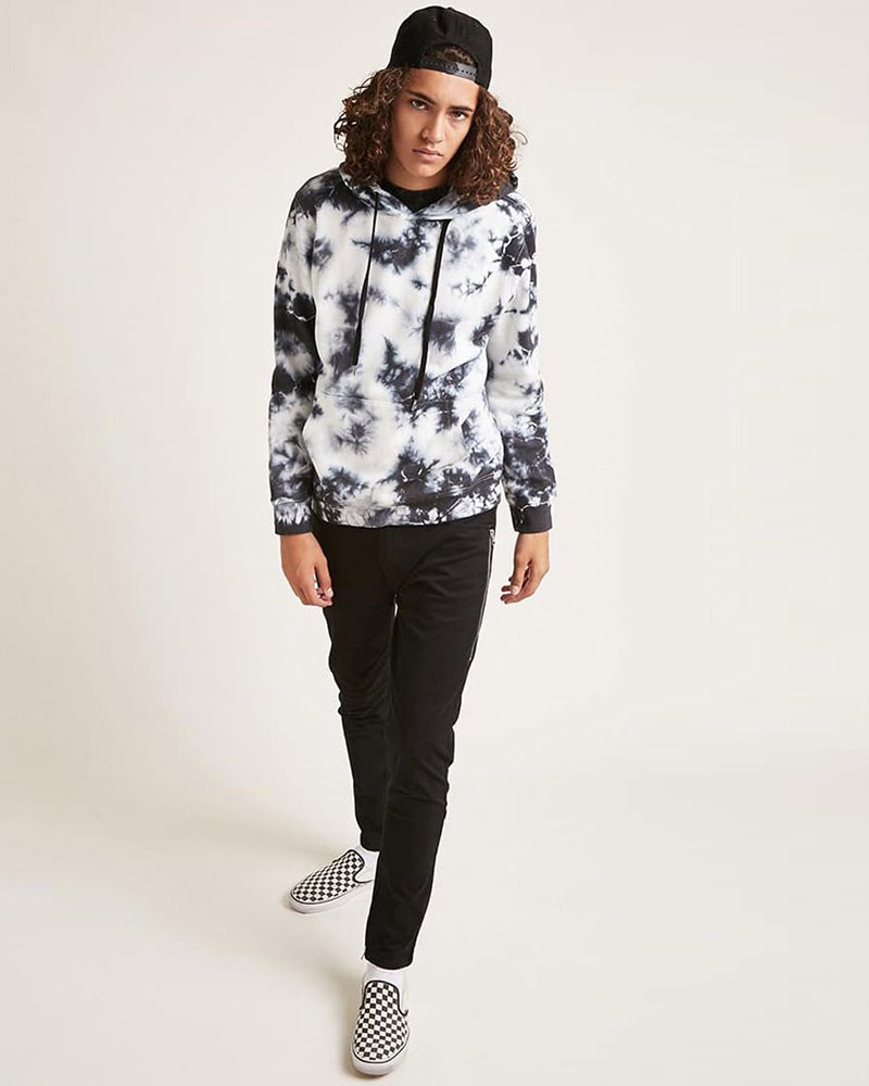 Fleece Tie Dye Hoodie - Image 5