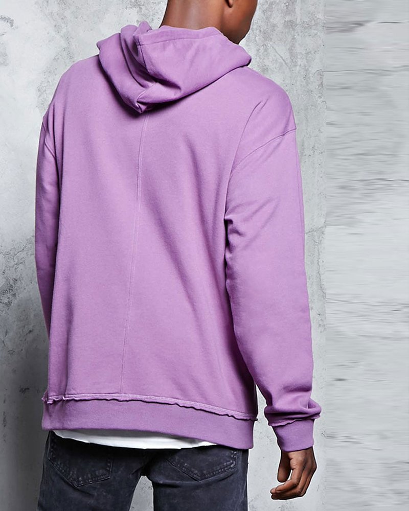 French Terry Crossover Hoodie - Image 2