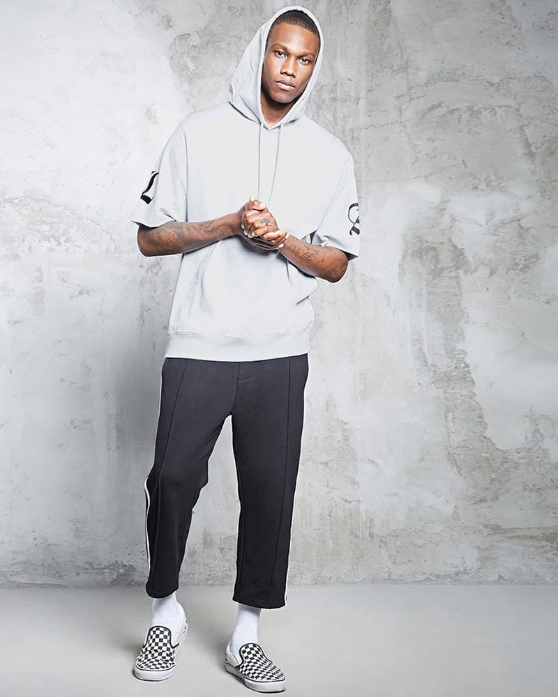 Heathered LA Graphic Hoodie - Image 4
