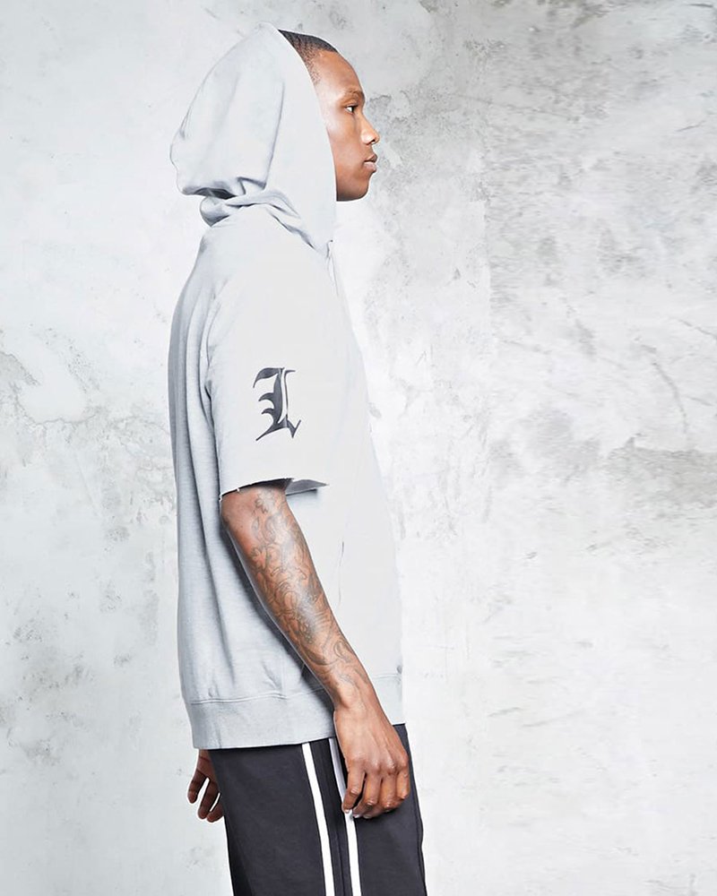 Heathered LA Graphic Hoodie - Image 3