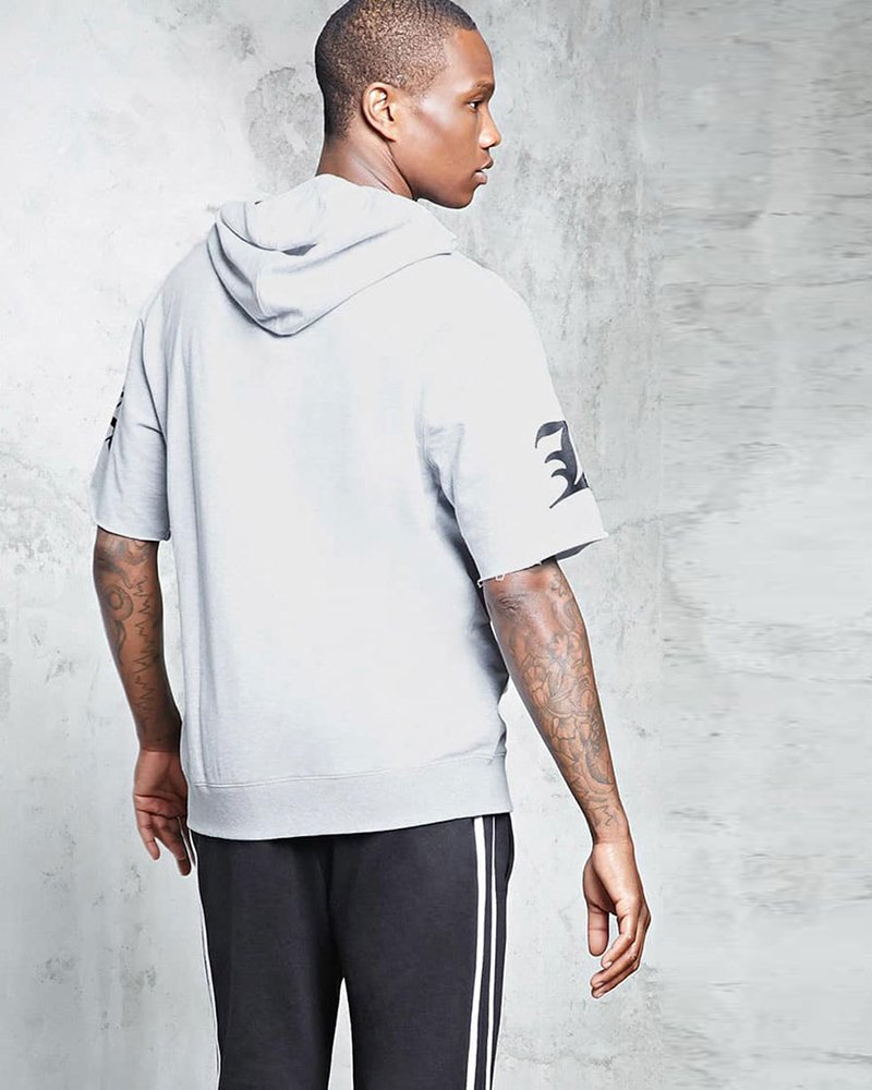 Heathered LA Graphic Hoodie - Image 2