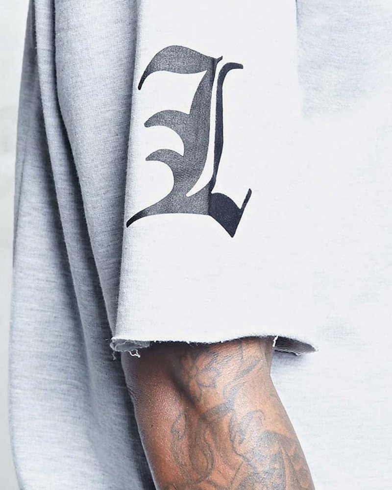 Heathered LA Graphic Hoodie - Image 5
