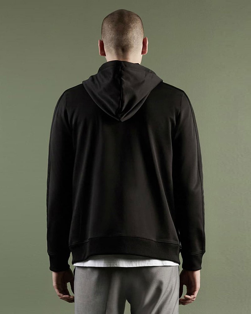Hooded Zip Front Track Jacket - Image 2