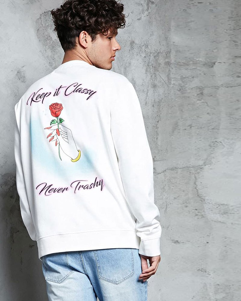Keep It Classy Graphic Sweatshirt - Image 3