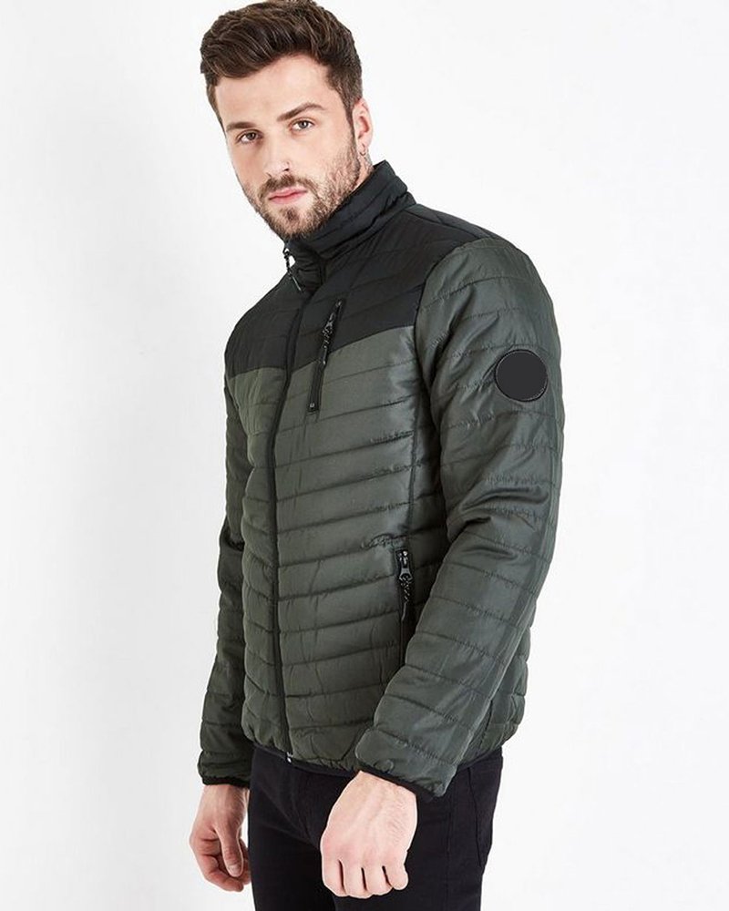 Khaki-Contrast-Front-Puffer-Jacket-R1-9661
