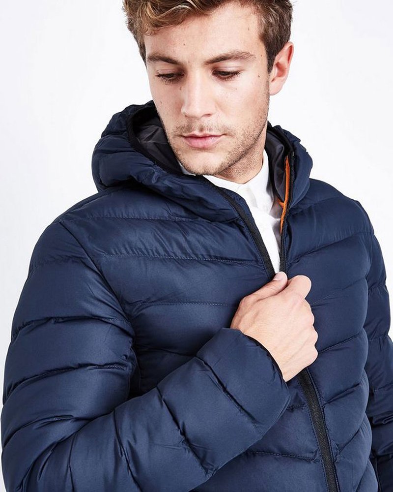 Navy Puffer Jacket - Image 4