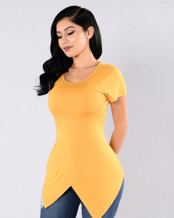 Only-Takes-A-Minute-Tee---Mustard-R1-16067