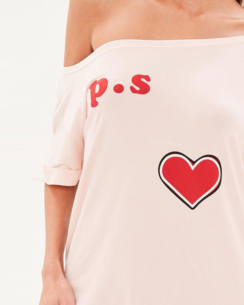 pink night t-shirt - Image 3