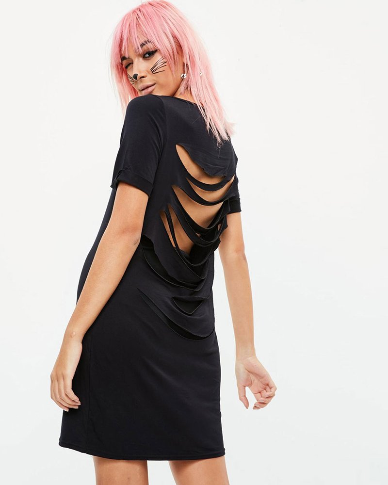 slashed-back-t-shirt-dress-black-R1-16054